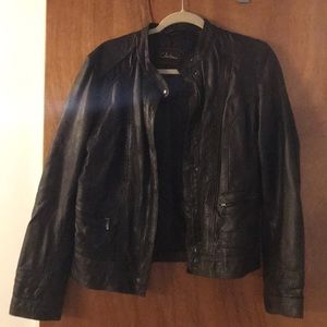 Cole Haan leather jacket medium